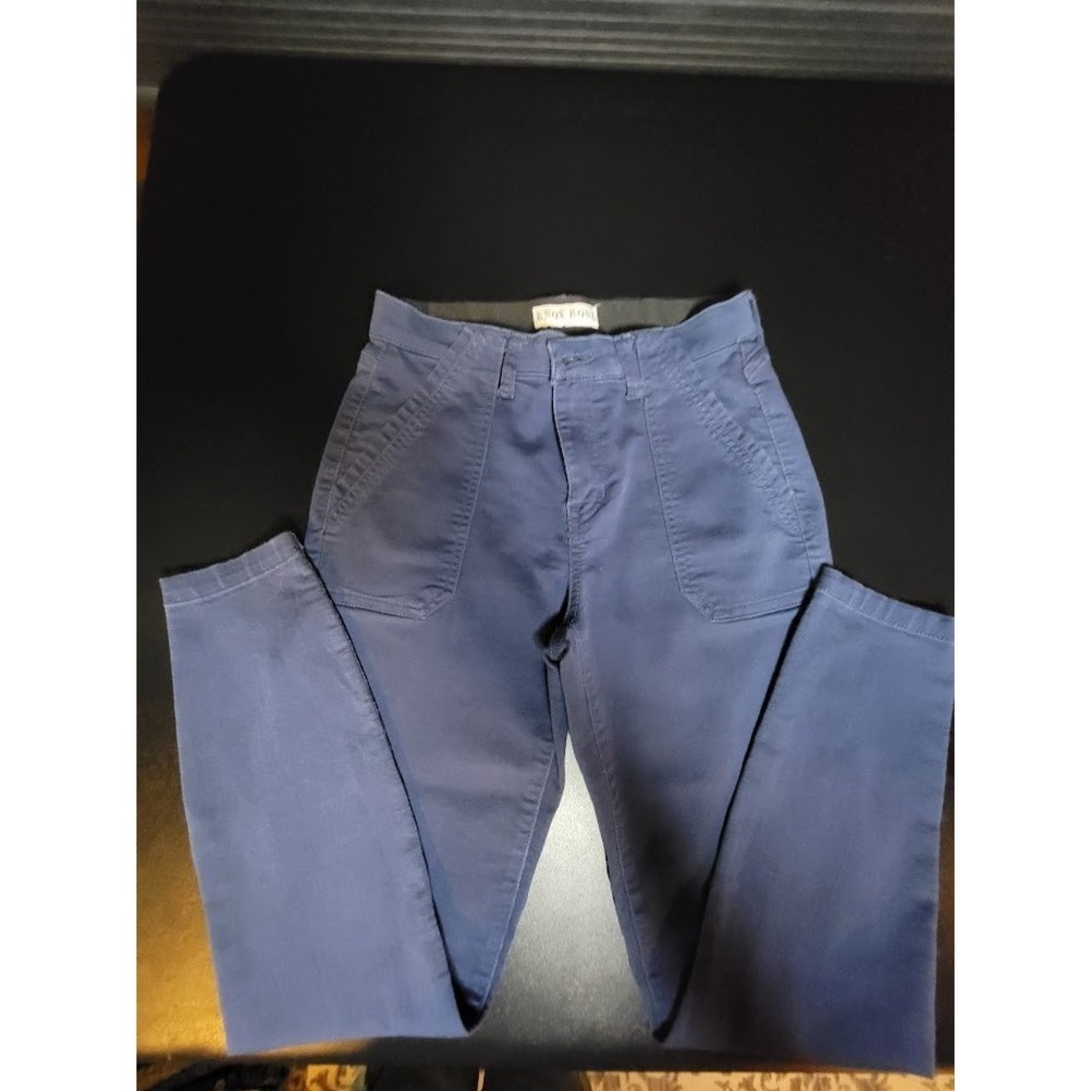 Women's Knox Rose Mid Rise Ankle Pants - Blue / Size 4